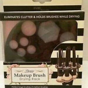 Evriholder Round Beauty Cube Makeup Brush Drying & Storage Rack Made in USA